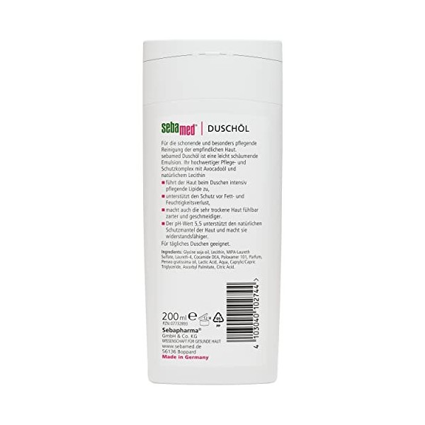 Sebamed Huile de douche, 200 ml