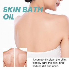 Huile de douche aromatique, huile pour un nettoyage en douceur et un soin du corps, rituel pour le corps et les sens