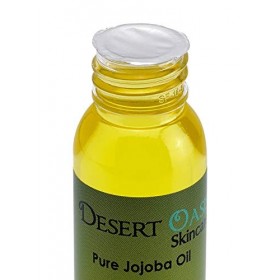 Huile de jojoba dorée pure, 4 Oz fluide 118 ml , pressée à froid, non désodorisée, entièrement naturelle avec applicateur de