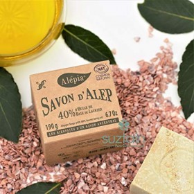 Alepia Savon dAlep Authentique 40%, 190 g
