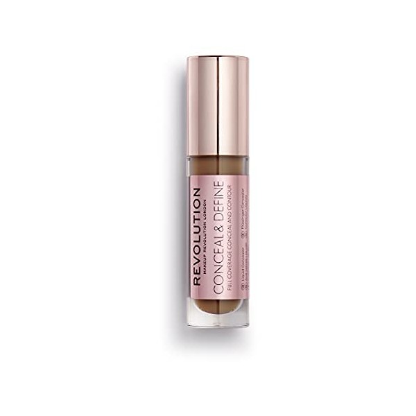 Makeup Revolution, Conceal & define, Anti-Cernes, C13, 4ml