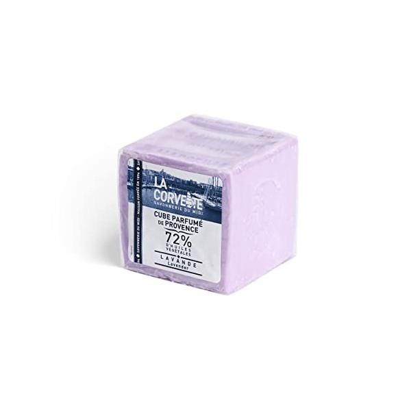 la corvette - Cube Parfumé de Provence, Lavande, 300 g