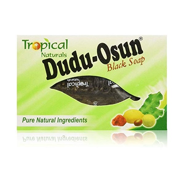 Tropical Naturals Dudu Osun Paquet de 6 savons noirs