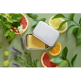 Balade en Provence, Durable et écologique, étui de Voyage en Aluminium pour Savon et cosmétiques Solides