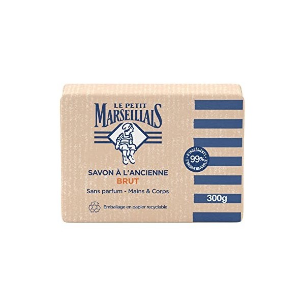 Le Petit Marseillais Savon Kraft Brut 300g