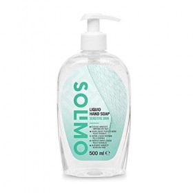 Marque Amazon - Solimo Savon liquide hypoallergénique pour les mains - Pack de 4 500ml x 4 
