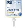 Tork Savon liquide doux S1, parfum frais, 1 bouteille, 1000 ml, 420501