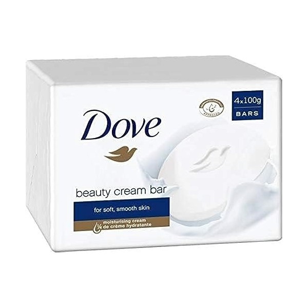 Dove Savon Pain de Toilette Original Hydratant 4x100g