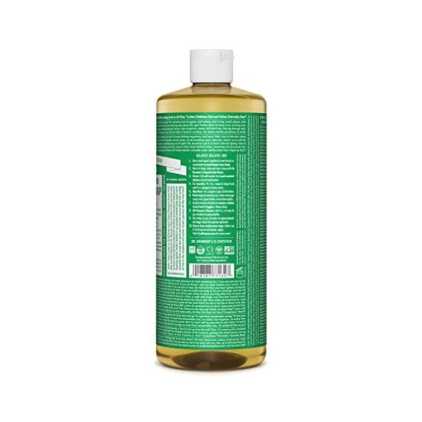 Magie Les savons Dr. Bronner Pure-savon de Castille, 18-in-1 du chanvre amandes, des bouteilles de 32 onces pack de 2 