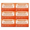 Savons de Dr. Bronner pure magie-savon de Castille, All-One chanvre arbre à thé, bars 5 onces pack de 6 