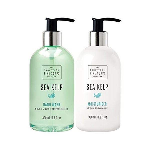 Scottish Fine Soaps Sea Kelp Hand Wash & Hand Lotion Care Set