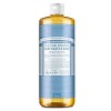 Savons magiques de Dr. Bronner - Dr. Bronner - Savon de Castille organique non parfumé Baby-Léger - 946 ml