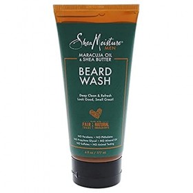 Shea Moisture Maracuja Oil & Shea Butter Beard Wash Deep Clean & Refresh Savon