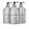 Baylis & Harding Elements Lot de 3 produits nettoyants pour les mains Citron et menthe 500 ml