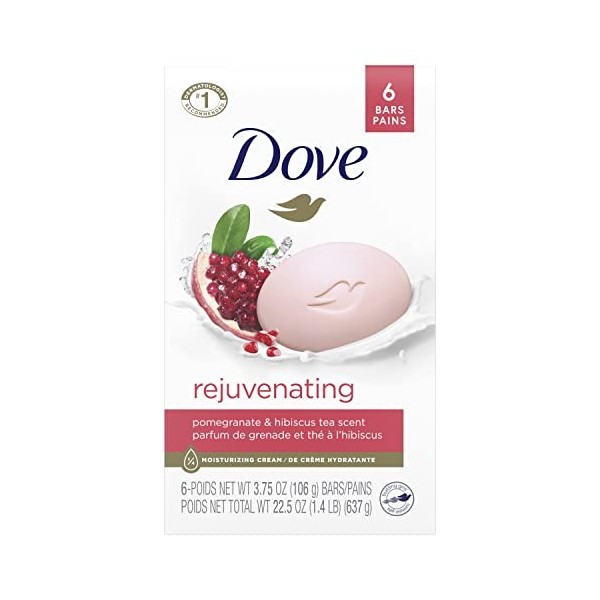 Dove go fresh Beauty Bar, Revive 4 oz, 6 Bar by Dove