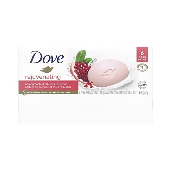 Dove go fresh Beauty Bar, Revive 4 oz, 6 Bar by Dove