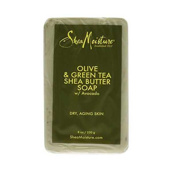 Shea Moisture Shea Moisture Olive & Green Tea Shea Butter Anti Aging & Ultra Moisturizing Savon