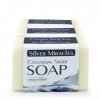 Silver Miracles Colloidal Silver Soap - 3 Paquet