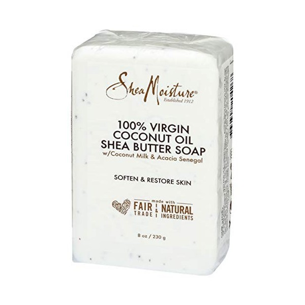 SHEA MOISTURE 100% Virgin Coconut Oil Shea Butter Soap
