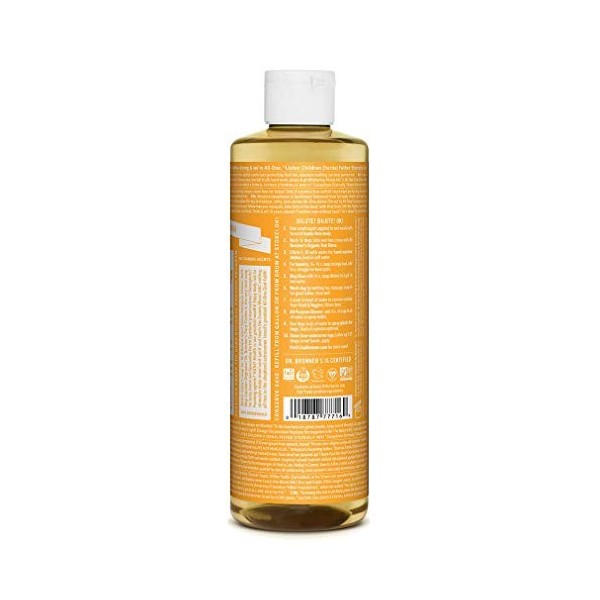 Organic Citrus Castile Liquid Soap - 473ml