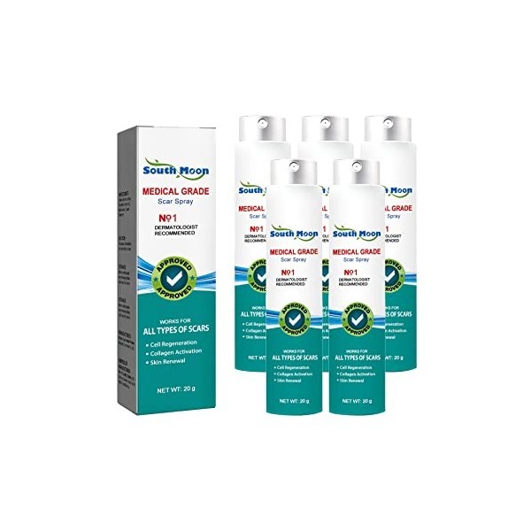 Spray Anti-cicatrices De Qualité Médicale South Moon, Spray Anti-cicatrices De Qualité Médicale, Pour Tous Les Types De Cicat