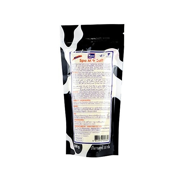 Unbekannt Yoko Spa Milk Salt Whitening Smooth Enriched Vitamin E Body Scrub , 300 G Lot De 1