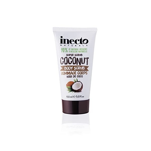 Inecto Naturals Exfoliant Corporelle Noix de Coco, 150 ml