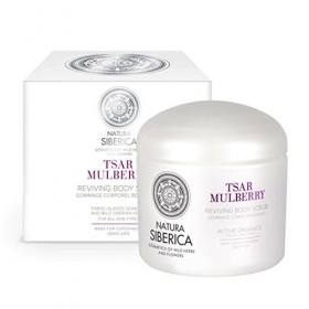 Natura Siberica Gommage Revigorant pour Corps NS Copenhagen Tsar Mulberry 370 ml