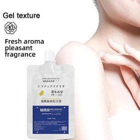 Crème de gommage nicotinamide Crème de gommage nettoyante, hydratante et exfoliante pour tout en de profondeur corps pour le 