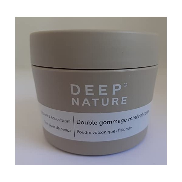 Deep Nature - Double Gommage Minéral Corps et Visage - Soin sur mesure à personnaliser - 60 g