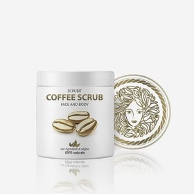 Calier Spa - Gommage Corporel Remodelant au Café, Exfoliant Anti-Cellulite, Pour Peau Neuve, Gommage Naturel aux Vitamines, S