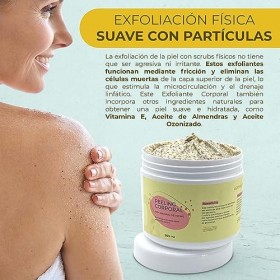 OZONODOR. Peeling corporel ozonisé 500 ml. Corps naturel exfoliant bio