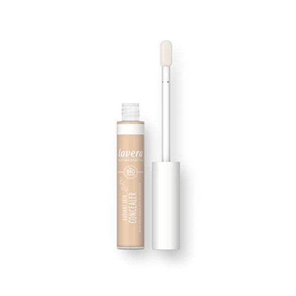 lavera Radiant Skin Concealer - Light 02 - Camoufle efficacement les cernes et les imperfections - Jusquà 8 heures de tenue 