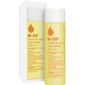 Bi-Oil Huile de Soin Naturelle - Soin spécialisé pour les vergetures, cicatrices, peau sèche et teint irrégulier - 200 ml & H