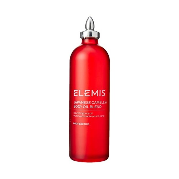 ELEMIS Mélange d’huile corporelle de camélia japonais, huile corporelle luxueuse, conçu pour les peaux enceintes et post-part