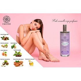 VELVET OIL 100 ml: huile sèche sensuelle corps parfumée, hydrate, nourrit et protège la peau, naturelle aux huiles vierges pr