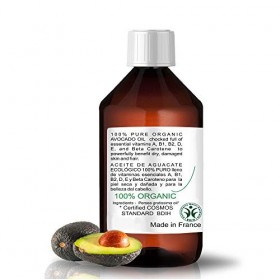 Bio Oil dAvocat ▪️ Huile Organique dAvocat ▪️ Huile Visage, Corps, Cheveux, Ongles ▪️ Huile à Barbe ▪️ Huile bio oil 100 m