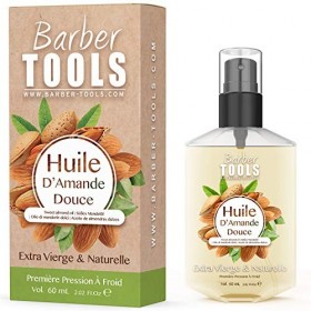 HUILE DAMANDE DOUCE | 100% Pure, Naturelle & Pressée à Froid | Visage, Corps, Cheveux, Ongles | Sweet almond Oil | 60ml 