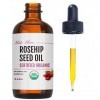 Rosehip Seed Oil by Kate Blanc. USDA Certified Organic, 100% Pure, Cold Pressed, Unrefined. Reduce Acne Scars. Essential Oil 