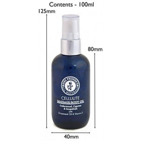 Cellulite Massage/Body Oil with Cedarwood, Cypress & Grapefruit, 100ml