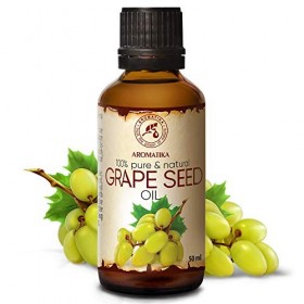 Huile de Graine de Raisin Raffinée 100ml - Vitis Vinifera Seed Oil - Italie - 100% Pure et Naturelle - Huile de Base - Soins 