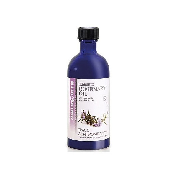 MACROVITA ROSEMARY OIL WITH VITAMIN COMPLEX E+C+F 100 ML.