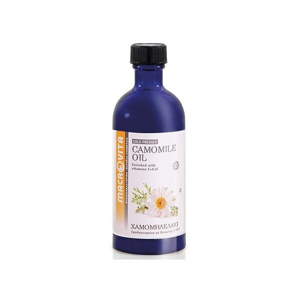 MACROVITA CAMOMILE OIL WITH VITAMIN COMPLEX E+C+F 100 ML.