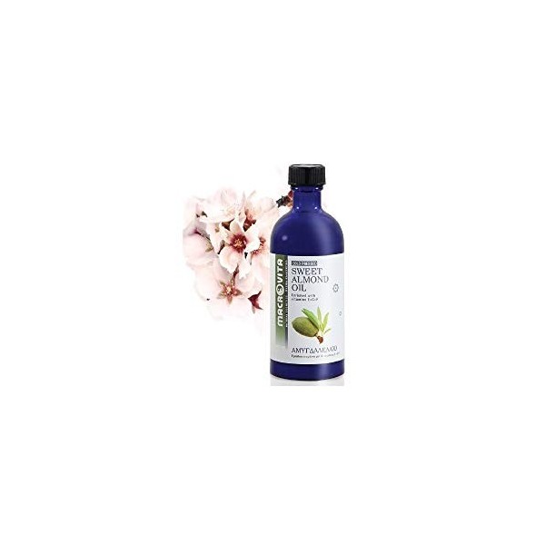 MACROVITA SWEET ALMOND OIL WITH VITAMIN COMPLEX E+C+F 100 ML.