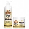 American Dream Cocoa Butter Lotion Lemon 16oz avec Cocoa Butter Lemon Complex Complex 4oz