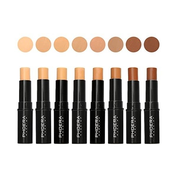 Contouring Maquillage, Concealer, Contouring Stick, Highlighter Stick, Visage Illuminateur, Cream Bronzer Correcteur Maquilla