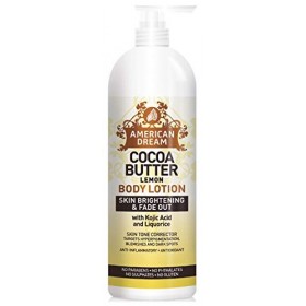 American Dream Cocoa Butter Lotion Lemon 16oz avec Cocoa Butter Lemon Complex Complex 4oz