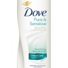 Dove Pure & Sensitive Lot de 3 lotions hydratantes pour le corps 400 ml