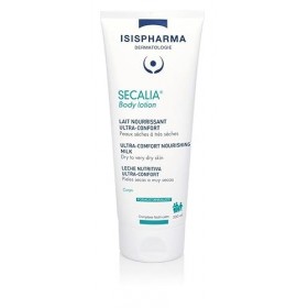 ISISPHARMA - SECALIA Body lotion - Lait nourrissant ultra frais pour le corps - Confort et hydratation durables - Peaux sèche