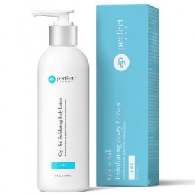 Perfect Image Gly 10% + Sal 2% Lotion Corporelle Exfoliante - Améliorée En Thé Vert | Papaye | Raisin DOurs | Réglisse | Com